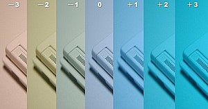 Nikon D70のホワイトバランスの微調整の比較
